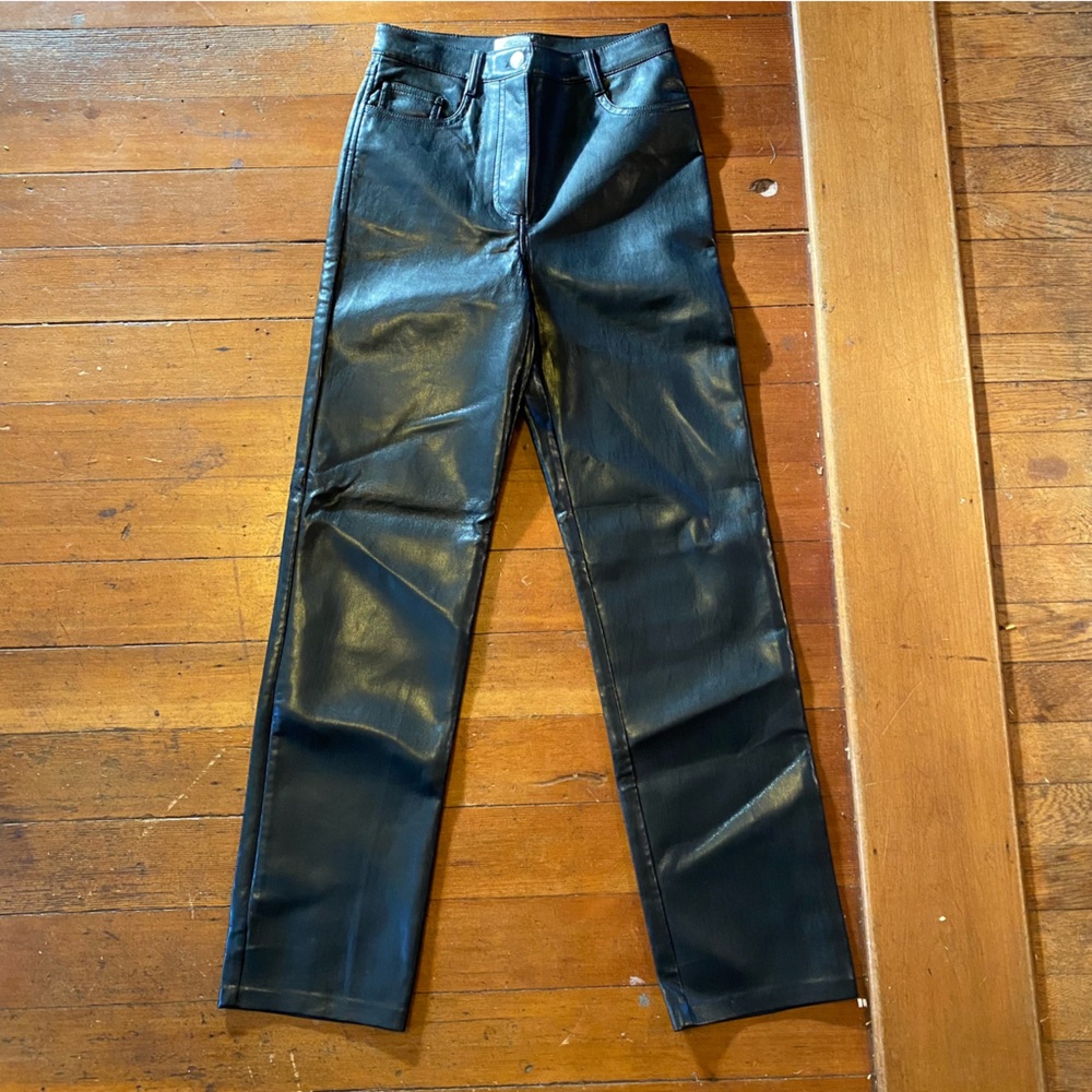 Wilfred The Melina High Rise Faux Leather Pant 0